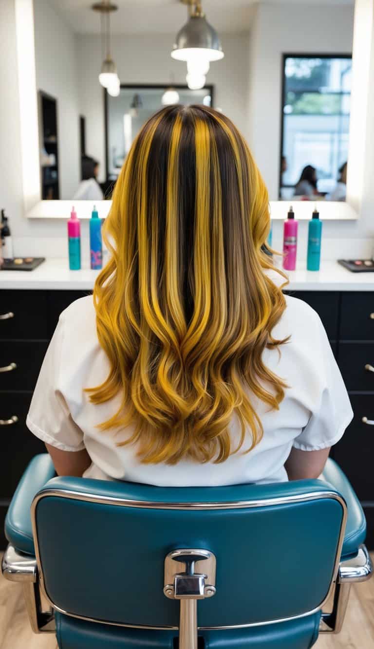 33 Chunky Highlight Hair Ideas: Bold Streaks for a Nostalgic 90s Vibe ...