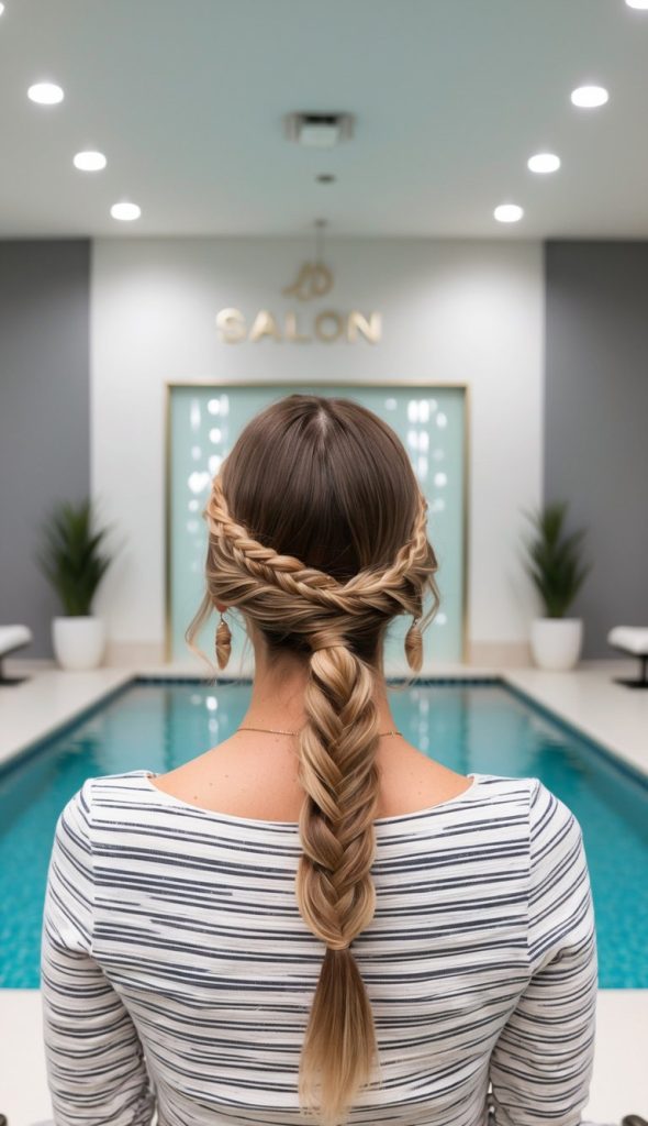 27 Pool Hair Ideas Hairstyles: Cute and Easy Swimming Looks for Summer ...