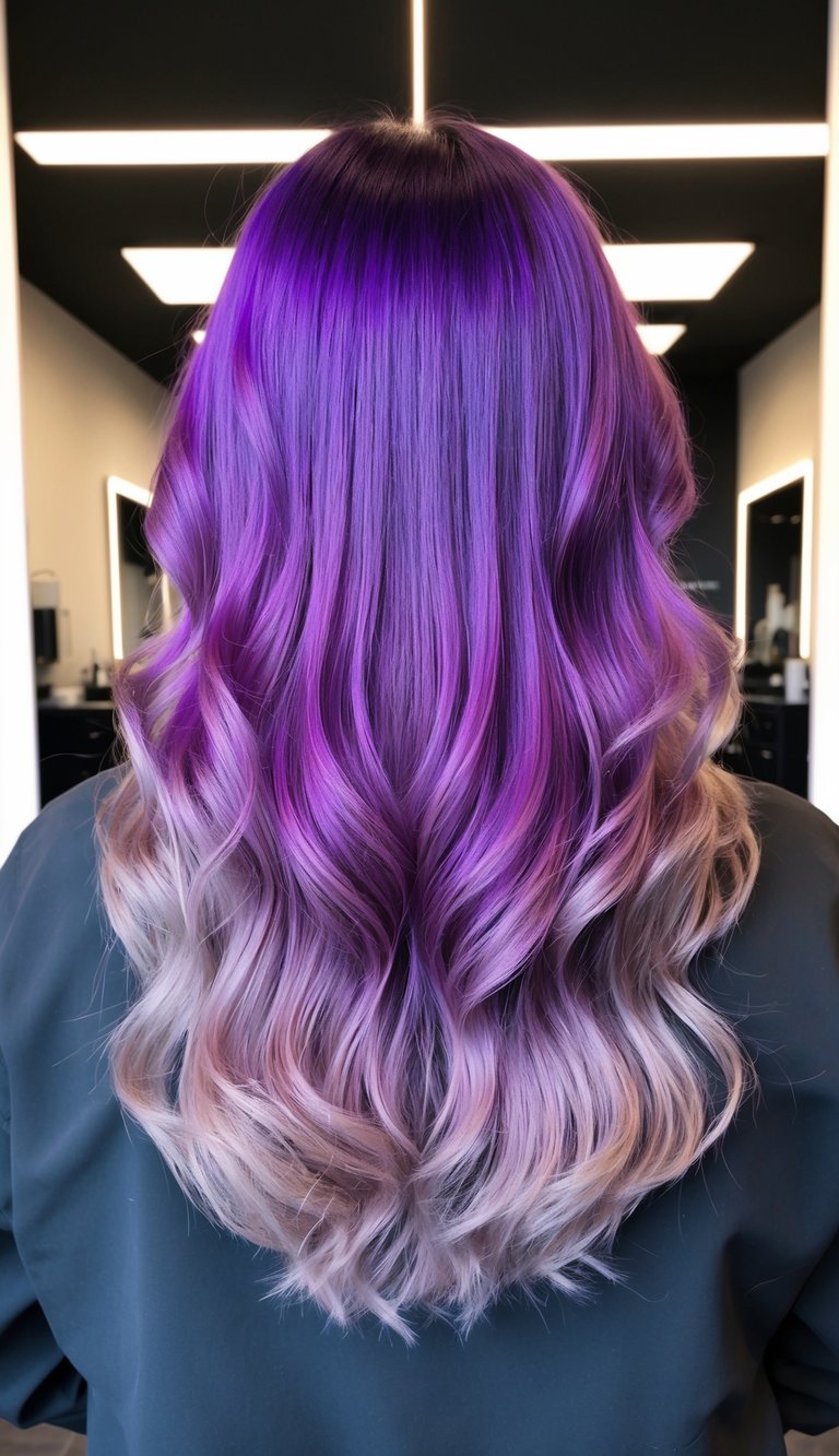 21 Purple Hair Color Ideas From Dreamy Lavender To Rich Violet Hues 21 Purple Hair Color Ideas From Dreamy Lavender To Rich Violet Hues