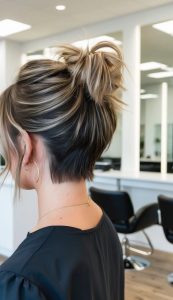 24 Short Hair Pulled Back Ideas: Chic and Easy Styles for Modern Women