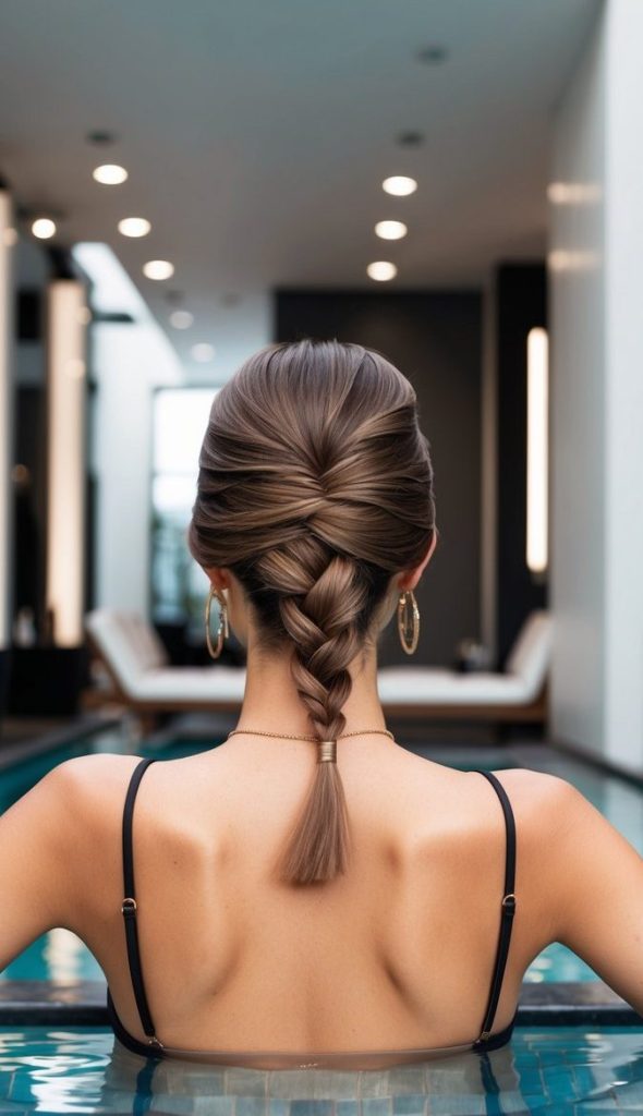 27 Pool Hair Ideas Hairstyles: Cute and Easy Swimming Looks for Summer ...