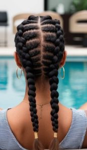 27 Pool Hair Ideas Hairstyles: Cute and Easy Swimming Looks for Summer ...