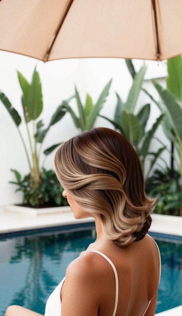27 Pool Hair Ideas Hairstyles: Cute and Easy Swimming Looks for Summer ...