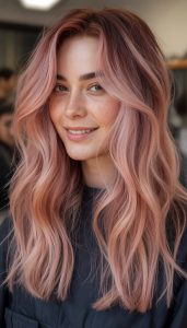 15 Rose Gold Hair Color Ideas To Brighten Your Look - We Heart Hairstyles